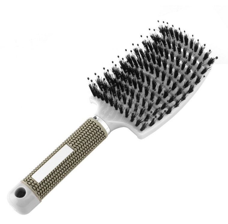 Women’s Detangling Hair Brush with Nylon Bristles & Scalp Massage